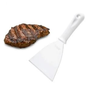 Espátula Reta P/ Chapa Profissional Reforçada Inox 25cm
