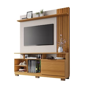 Home Theater para Sala de Estar 160cm Connor H01 Off White - Cinamomo Clique Chique