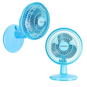 Ventilador Mini 20cm Ventimais Turbo 2 Vel Azul/Prata 220v
