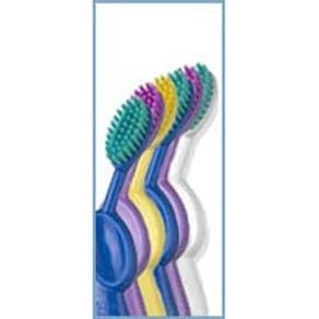 Escova de dentes KIDZ para mão direita, 1 Ct by Radius (pacote com 6)