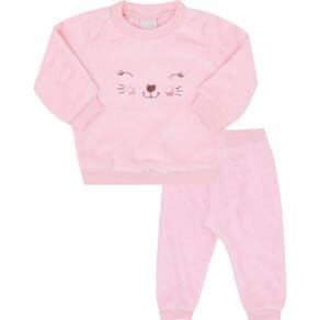 Conjunto Bebê Menina Peluciado Pulla Bulla Ref. 50117