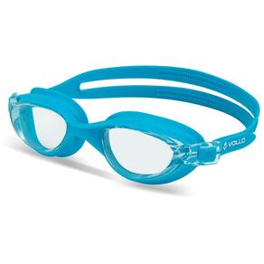 Óculos de Natação Wide Vision Adulto Proteção UVA UVB Silicone Flexível Vollo