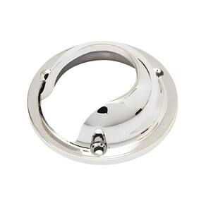 Suporte Cabideiro Para Guarda Roupas Armários Cromado Redondo