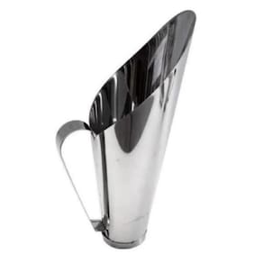 Kit 2 Conchas P/ Cereal / Grão / Ração 2000g (2kgs) Aço Inox