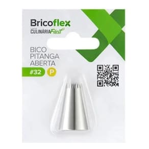 Bico De Confeitar Bricoflex Inox 304 P Pitanga Aberta 1m