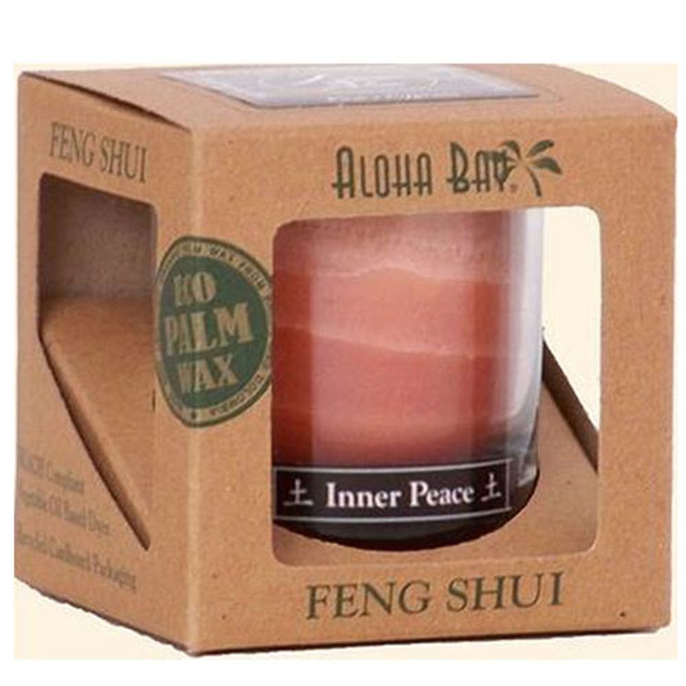 Feng Shui Candle Jar Terra Paz Interior 2.5 oz por Aloha Bay