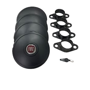 Calotas miollo fiat novo uno aro13 2010/16 tradicional preto