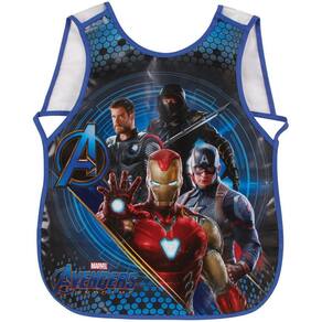 Avental escolar decorado vingadores movie com bolso