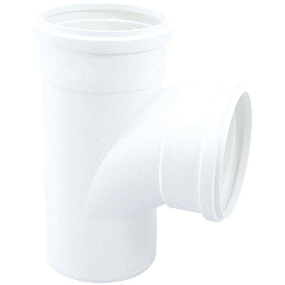 Te 90 Esgoto 1 150X150Mm Branco Krona