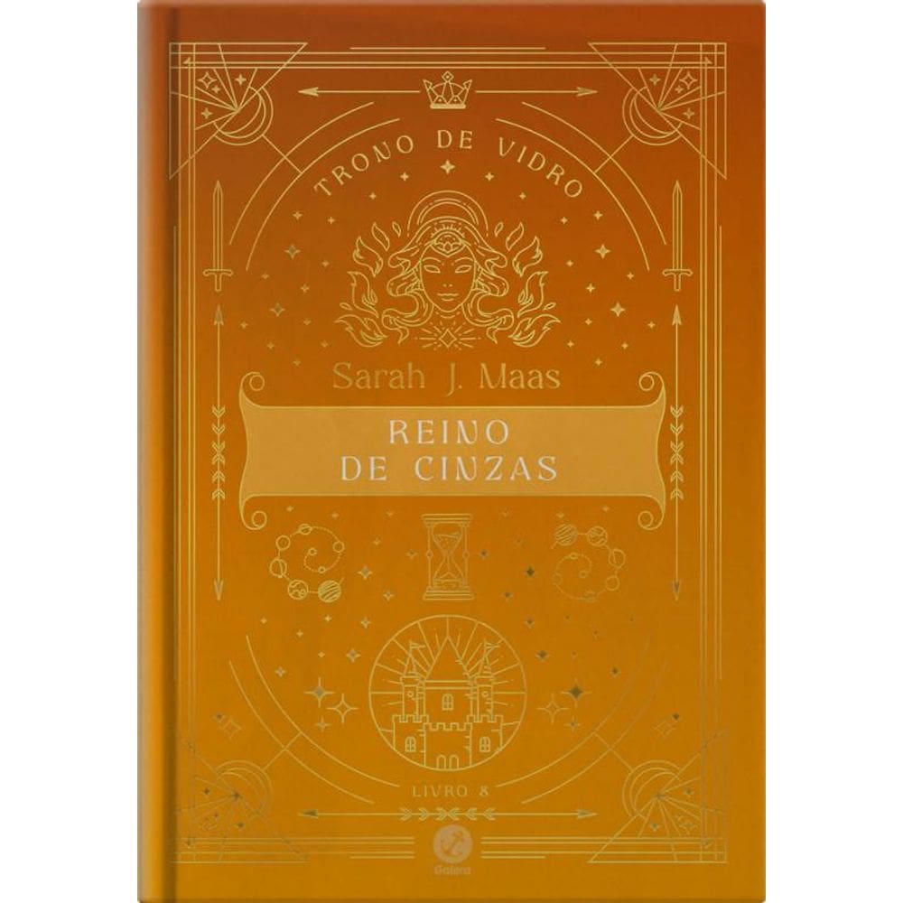 Trono De Vidro Reino De Cinzas Vol. 8 Edição Especial