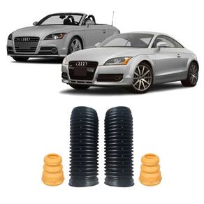 Par batente guarda pó dianteiro audi tt 2010 2011 2012 2013
