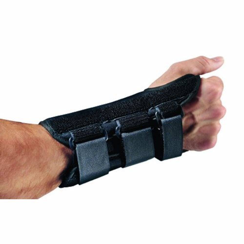 Tala de pulso PROCARE ComfortForm Palmar Stay alumínio/espuma/lycra mão direita preta GG 1 cada por DJO (pacote com 6)