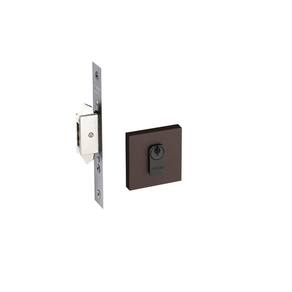 Fechadura porta correr externa pado corten trava expansiva