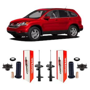 2 amortecedores kit suspensão dianteira crv 2009 10 11 12