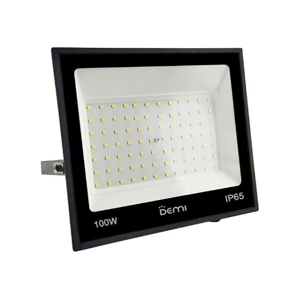Projetor Slim Led G2 100-240V 100W 6500K Ip65 Preto