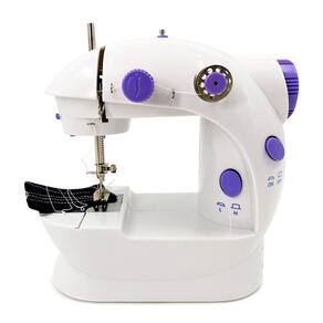 Mini Maquina Costura Elétrica Portátil Roupa Bivolt Pedal