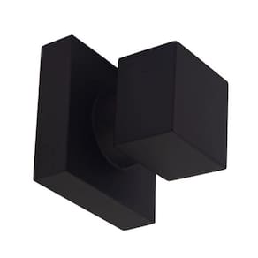 8 acabamentos para registro quadrado deca metal preto fosco