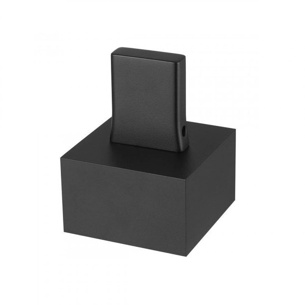 Kit 3 Acabamentos para Registro 1/2”, 3/4” e 1” Axiom Slim Matte Meber Preto