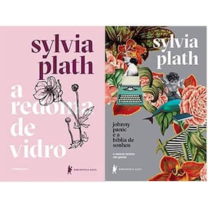 Kit 2 Livros Sylvia Plath A Redoma Vidro + Johnny Panic E A