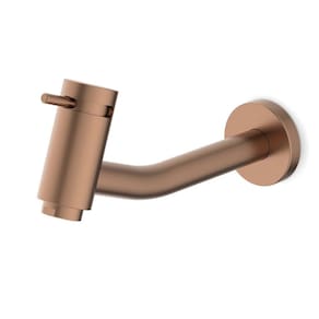 Torneira para Lavatório de Parede Basic Celite Rose Gold Matte