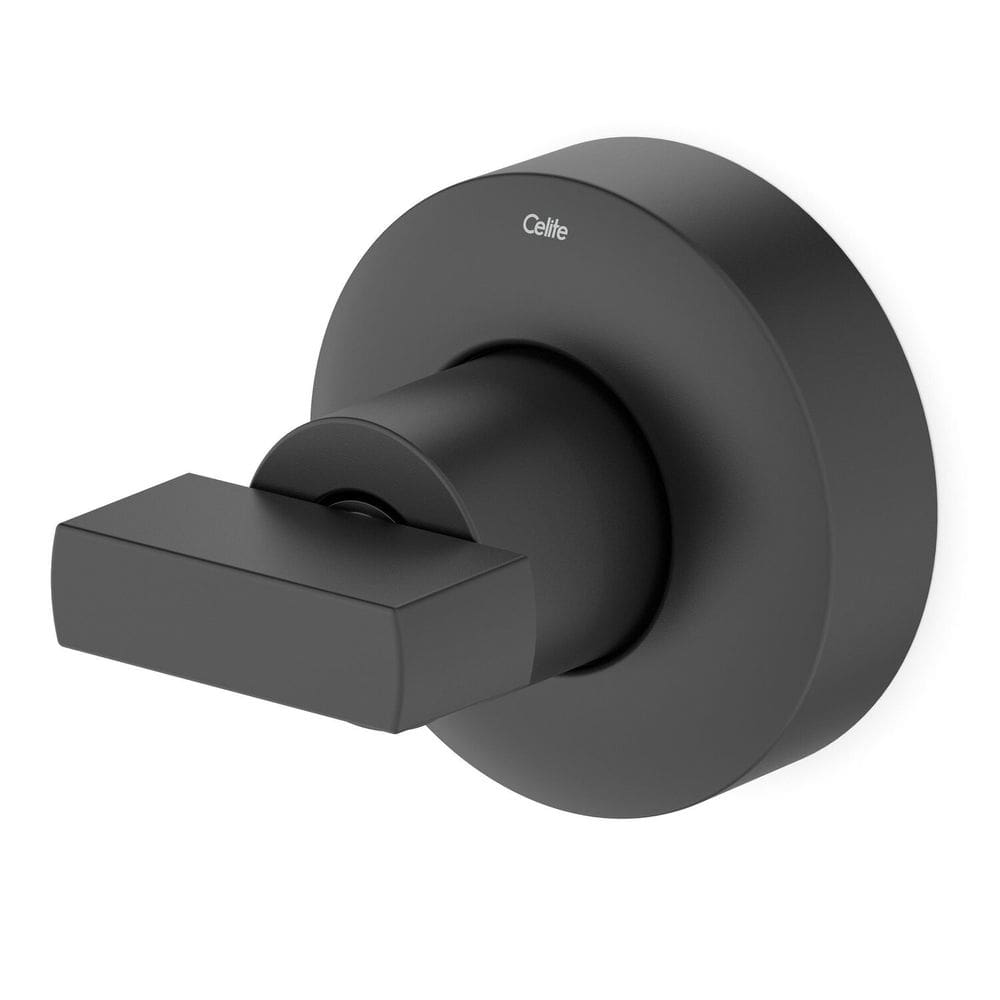 Acabamento de Registro para Base Reforma 1/2, 3/4, 1 Flow Cromado Celite Preto Matte