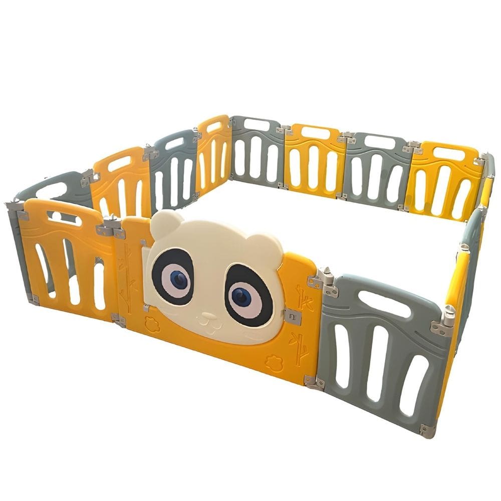 Cercado Infantil Modular 163x163x53cm Chiqueirinho Plástico Portátil Dobrável Brinqway Bw-288