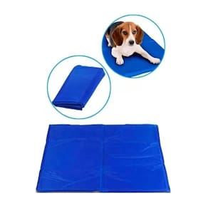 Tapete refrescante pet cachorro gato gelado pequeno 50x65
