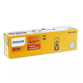 Kit 10 Lâmpada Sinalização Halógena W3W Standard Philips 12V