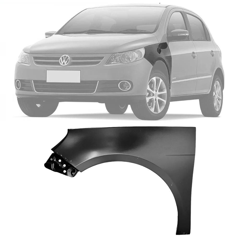 Para-lama Dianteiro LD Gol G5 G6 G7 G8 2008 a 2024 Centauro