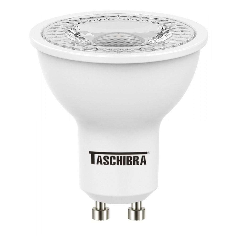 Lâmpada LED Dicróica 4,9W tdl 35 Taschibra Luz Branca 6500K 6500K
