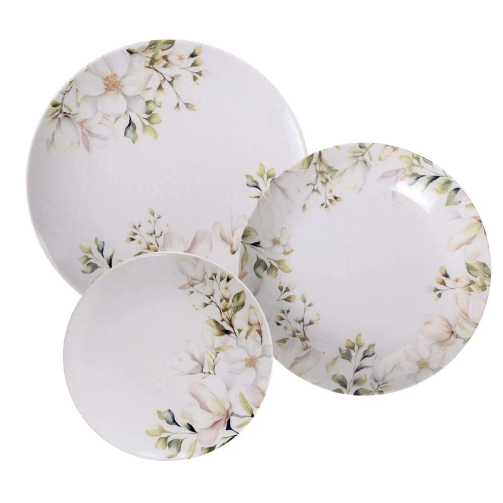 Aparelho De Jantar Jogo Pratos 18 Peças Magnolia Tramontina