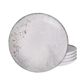 Jogo De Pratos Fundo 21Cm 4Pcs Porcelana Floralis Tramontina