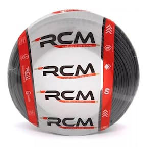 Fio cabo flexível rcm 750v 1,5mm preto antichama inmetro