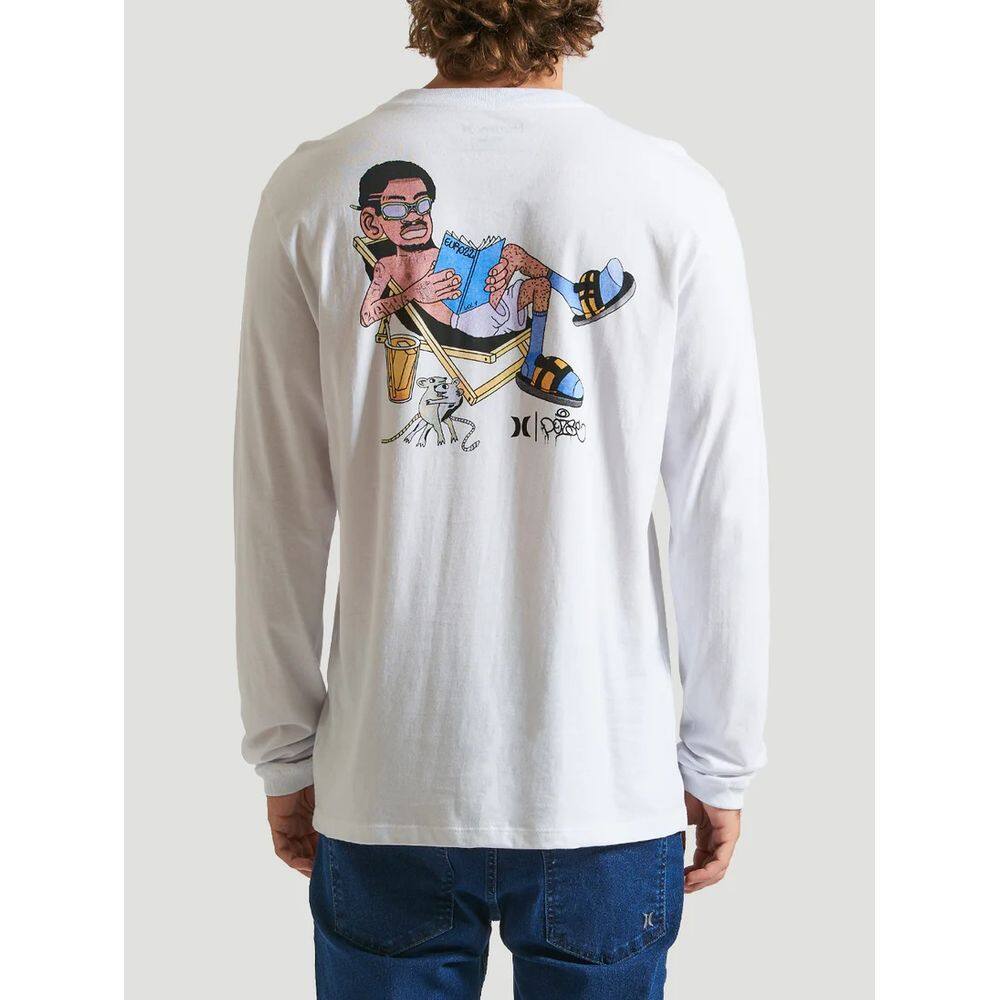 Camiseta Hurley Manga Longa Euro 22