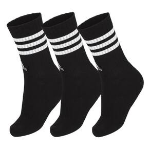 Meia Adidas 3S 38 ao 40 - Pack com 03 Pares - Preta