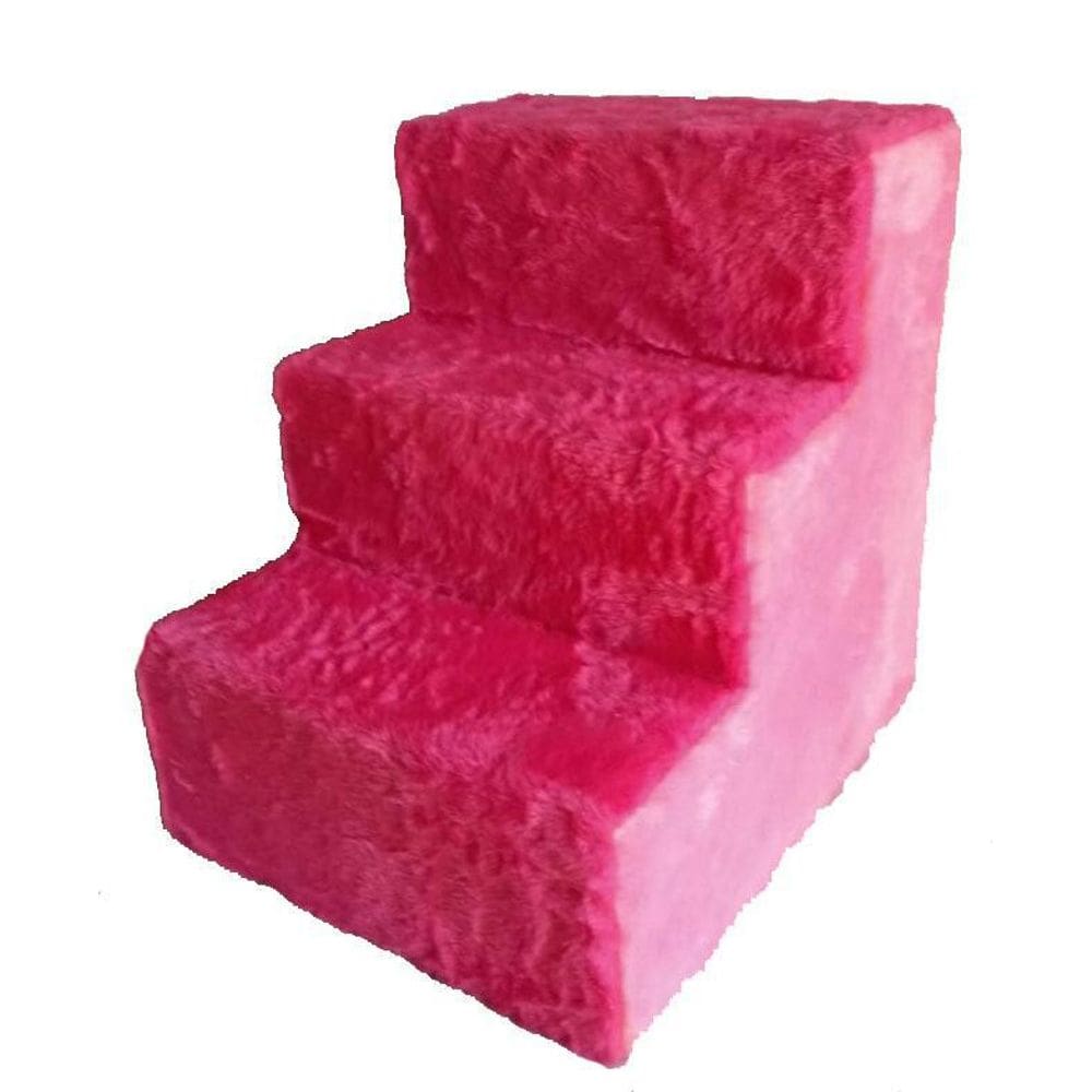 Escada para cães rosa bebê pink