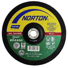 Disco De Desbaste 229 X 6,4 X 22,2Mm Nao-Ferrosos - Bda650 Super - C24s-Bf27