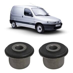 Kit 2 bucha bandeja dianteira berlingo 1998 1999 2000 2001