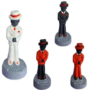 Escultura Zé Pelintra Em Resina 10 Cm - Selecione A Cor