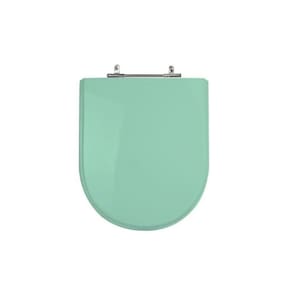 Assento Sanitário Poliéster Para Louça Link/Carrara/Belle Époque Deca Aço Verde Acqua