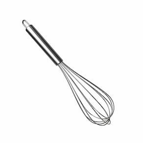 Batedor De Ovos Fue Inox Profissional Fouet Reforçado 33Cm