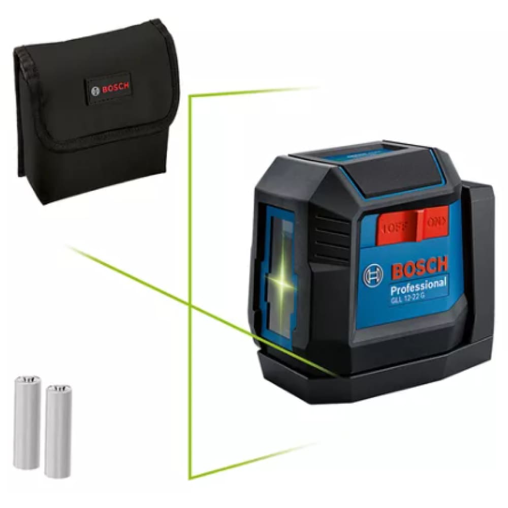 Nível Laser Verde 12m GLL 12-22 BOSCH 0601065321