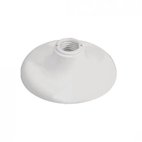 Plafon Economic com Soquete em Plástico Para 1 Lâmpada E27 Taschibra Branco
