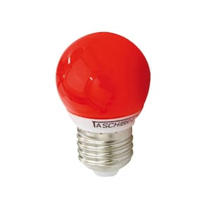 Lâmpada LED Bolinha Taschibra 1W 220v Luz Vermelha Vermelho