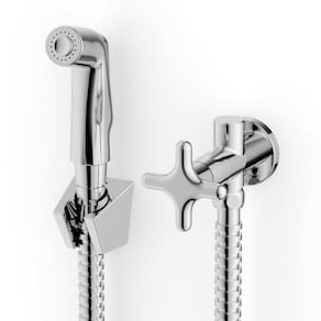 Ducha Higiênica com Derivação Cross Cromado