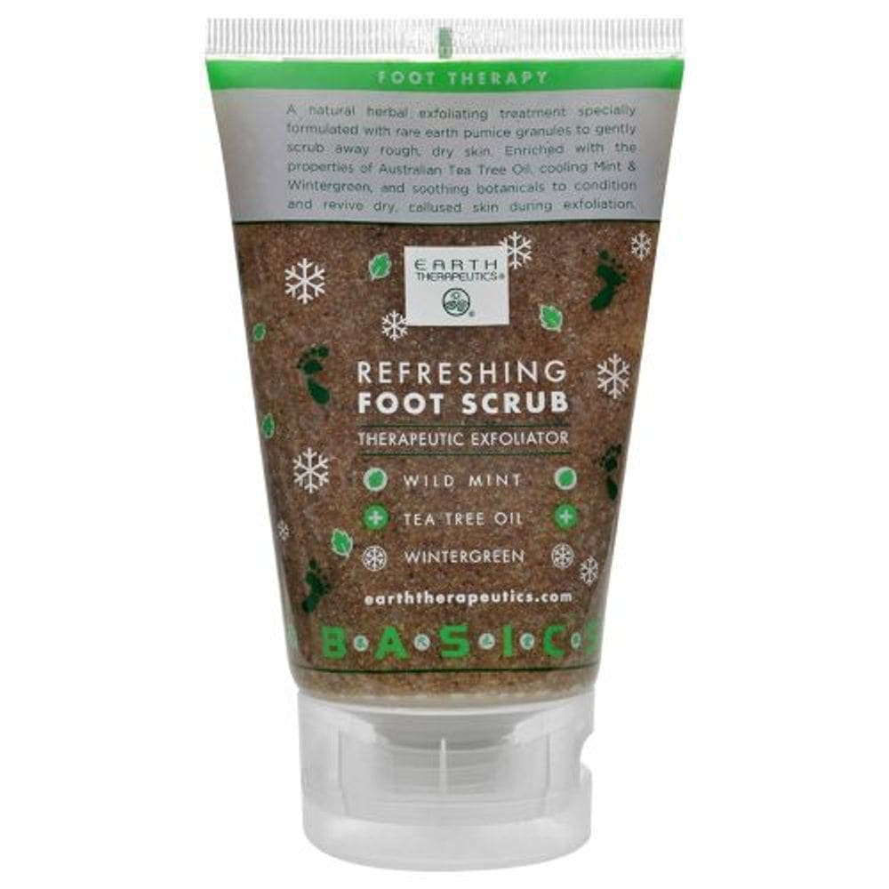 Foot Scrub Refrescante 4 Oz pela Earth Therapeutics