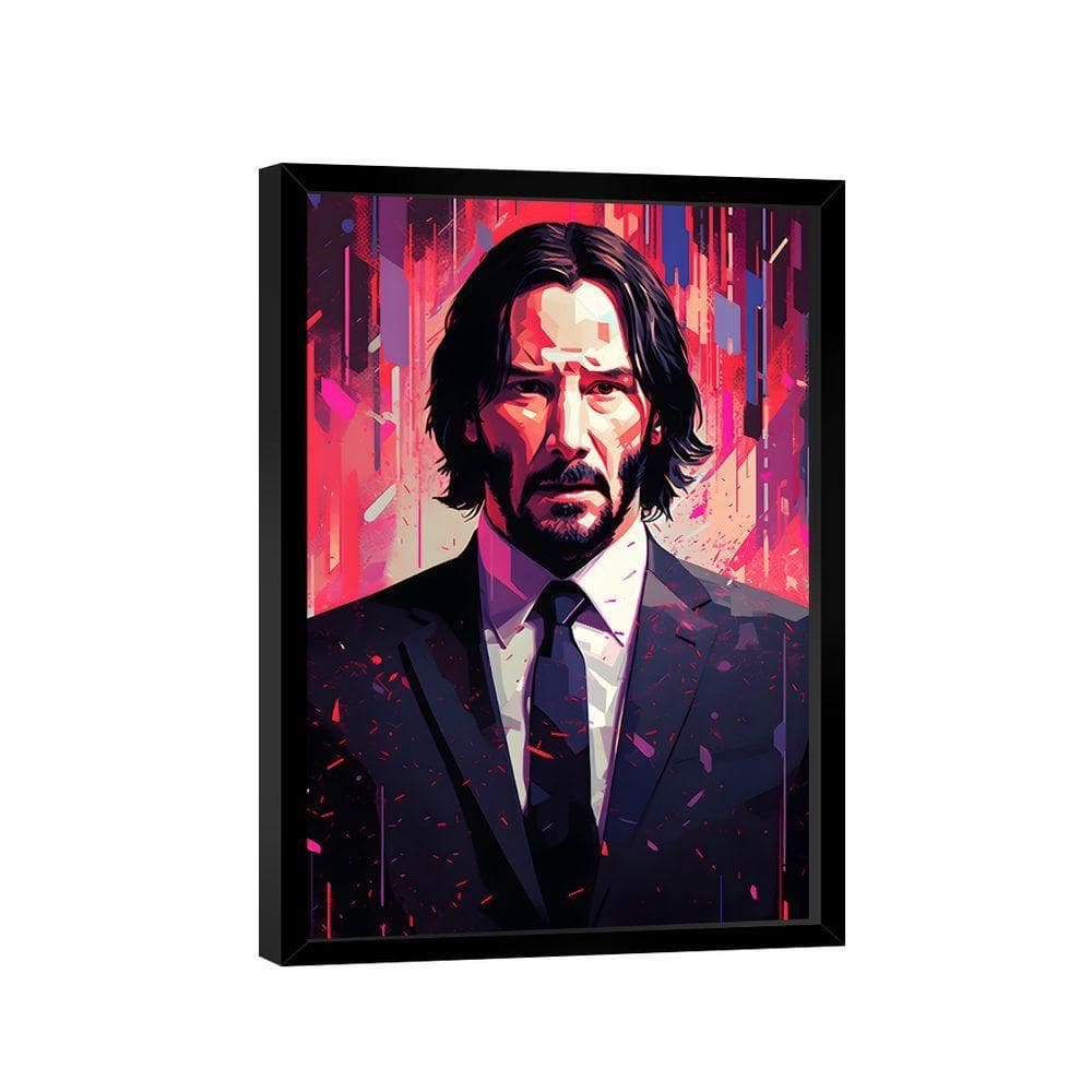 Quadro John Wick Lendary -- Br Artes