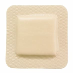 Curativo de espuma fina de silicone bronzeado 10 unidades da McKesson (pacote com 6)