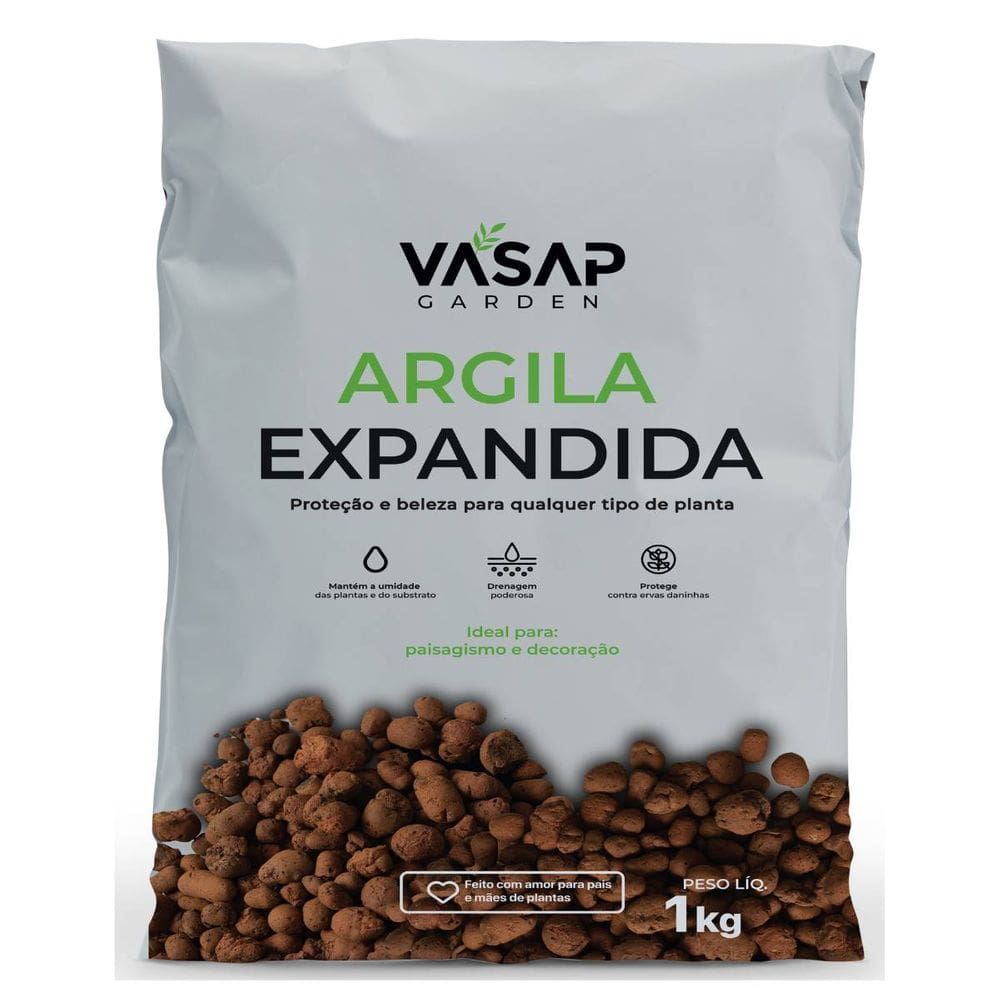 Argila Expandida Premium (1kg) VASAP