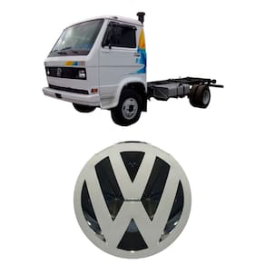 Emblema Grade Caminhão Vw 690S 790S 7110S Até ...1993 18Cm